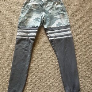 Bombshell Sportswear Camo and Gray Leggings